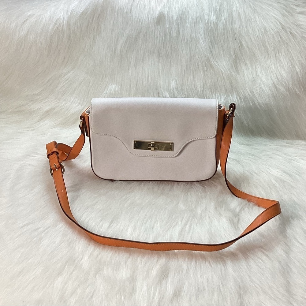 Charming Charlie Small CrossBody Shoulder Bag Soft Faux Leather Purse.